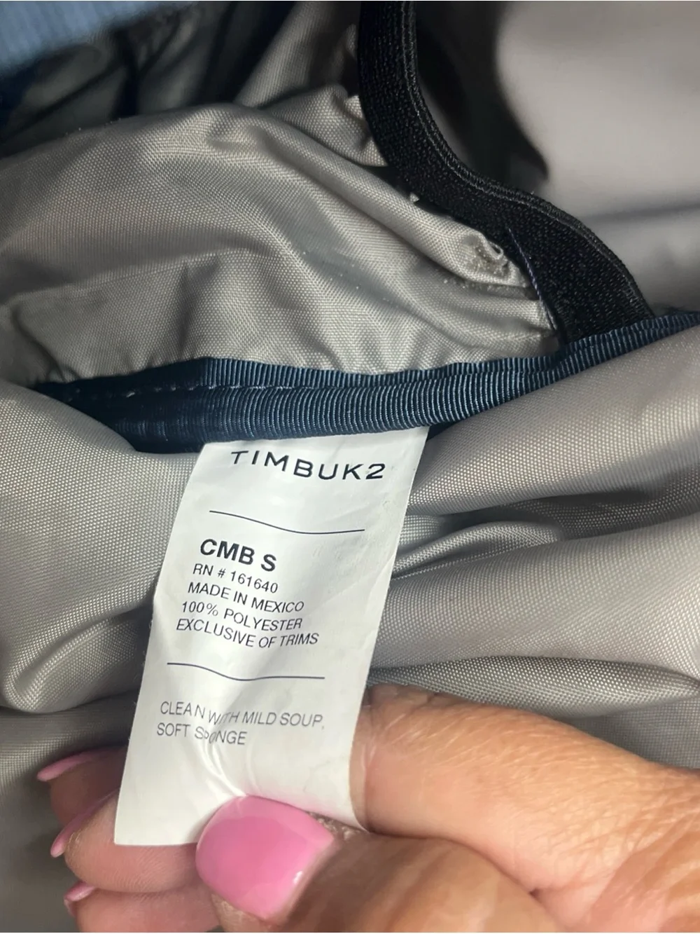 Timbuk2 Classic Messenger Laptop Bag Blue Small 15.2”W x 13.0” H x 5.12”D